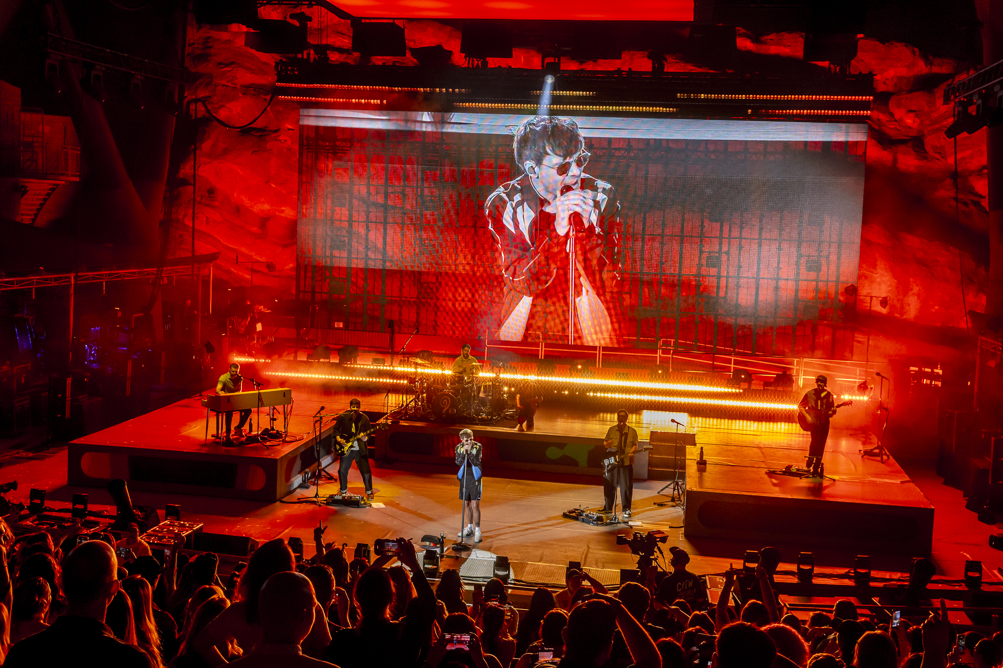 Louis Tomlinson made a triumphant return to Red Rocks