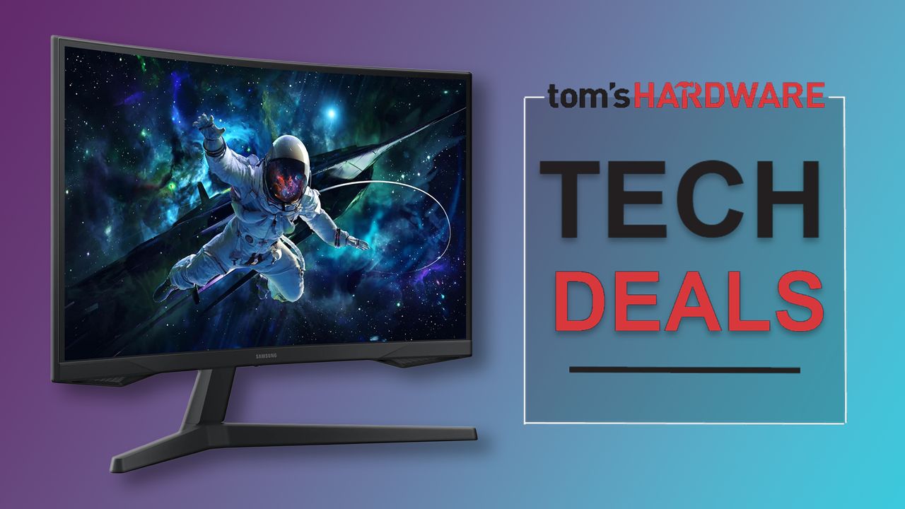 Samsung's 32-inch 1440p 165 Hz gaming monitor falls to its lowest price yet with 46% off for Prime Day — grab the curved Odyssey G55C at just $189.99